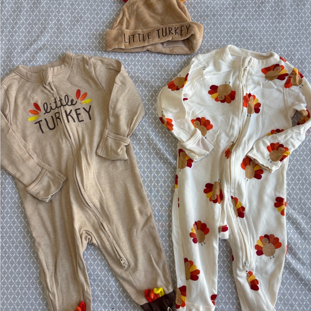 Old Navy Thanksgiving Baby Bundle - 3-6 Months